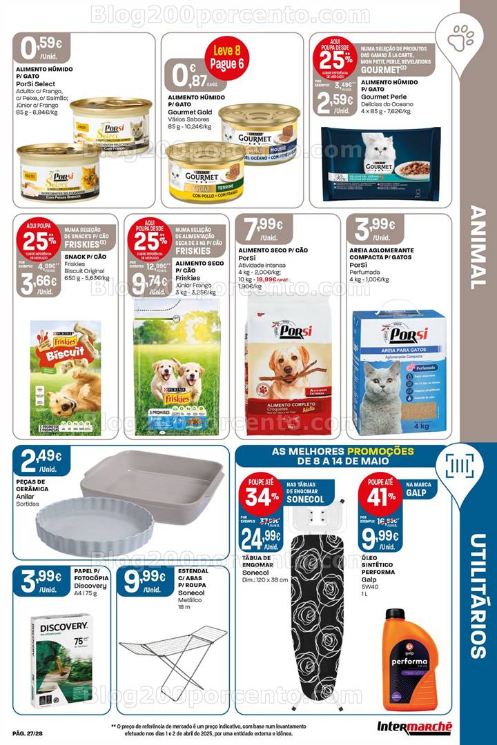 Antevisão Folheto INTERMARCHÉ Super Promoções de 8 a 14 maio all