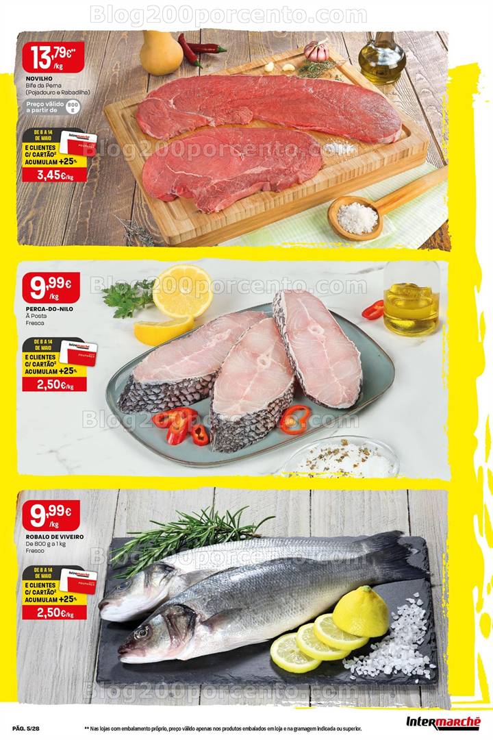 Antevisão Folheto INTERMARCHÉ Super Promoções de 8 a 14 maio all