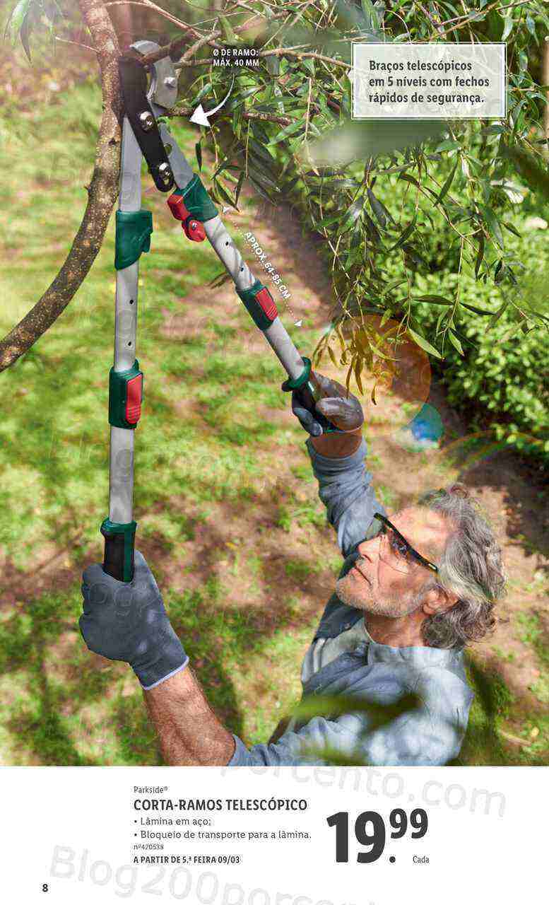 Antevisão Folheto LIDL Especial Jardim Promoções a partir de 2 março