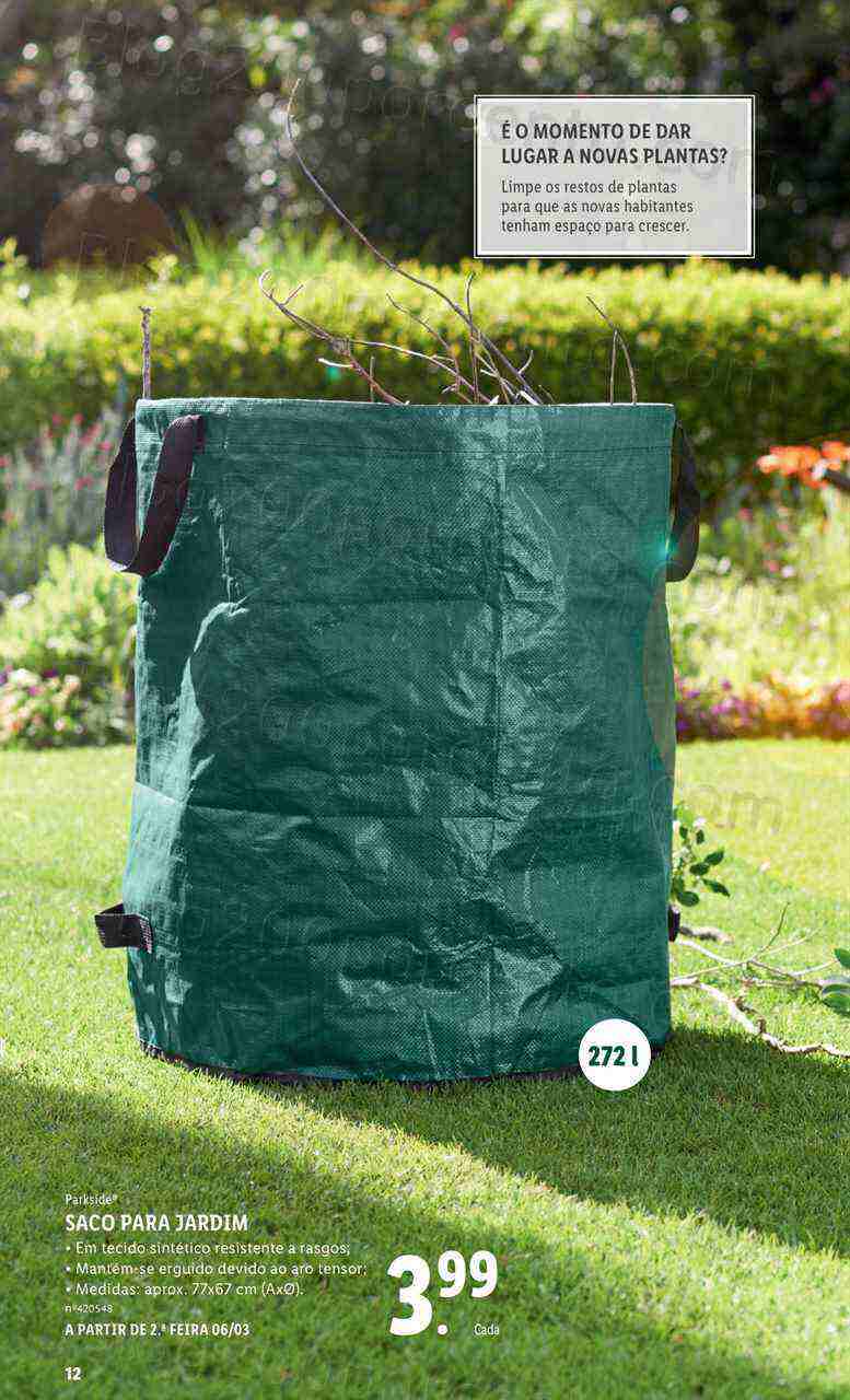 Antevisão Folheto LIDL Especial Jardim Promoções a partir de 2 março
