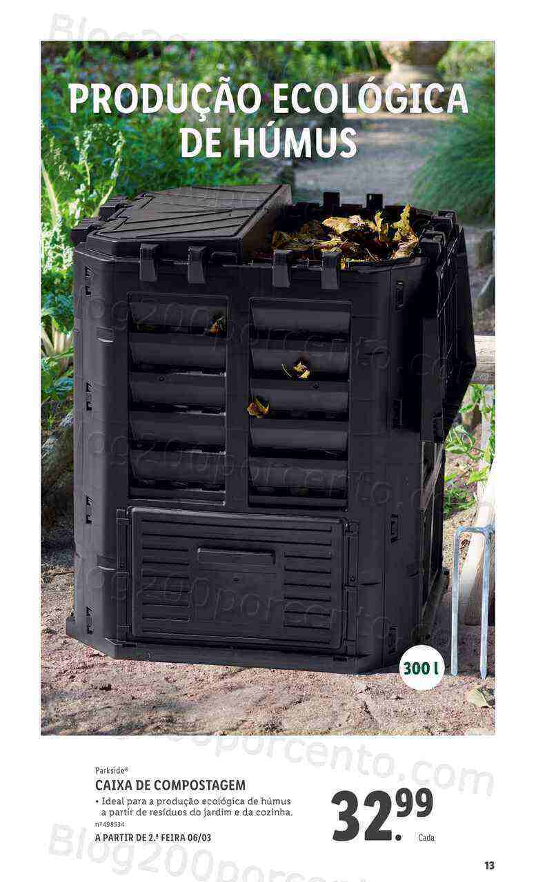 Antevisão Folheto LIDL Especial Jardim Promoções a partir de 2 março