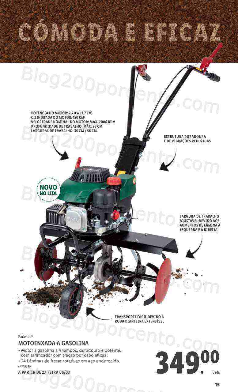 Antevisão Folheto LIDL Especial Jardim Promoções a partir de 2 março