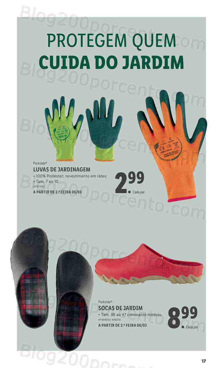 Antevisão Folheto LIDL Especial Jardim Promoções a partir de 2 março