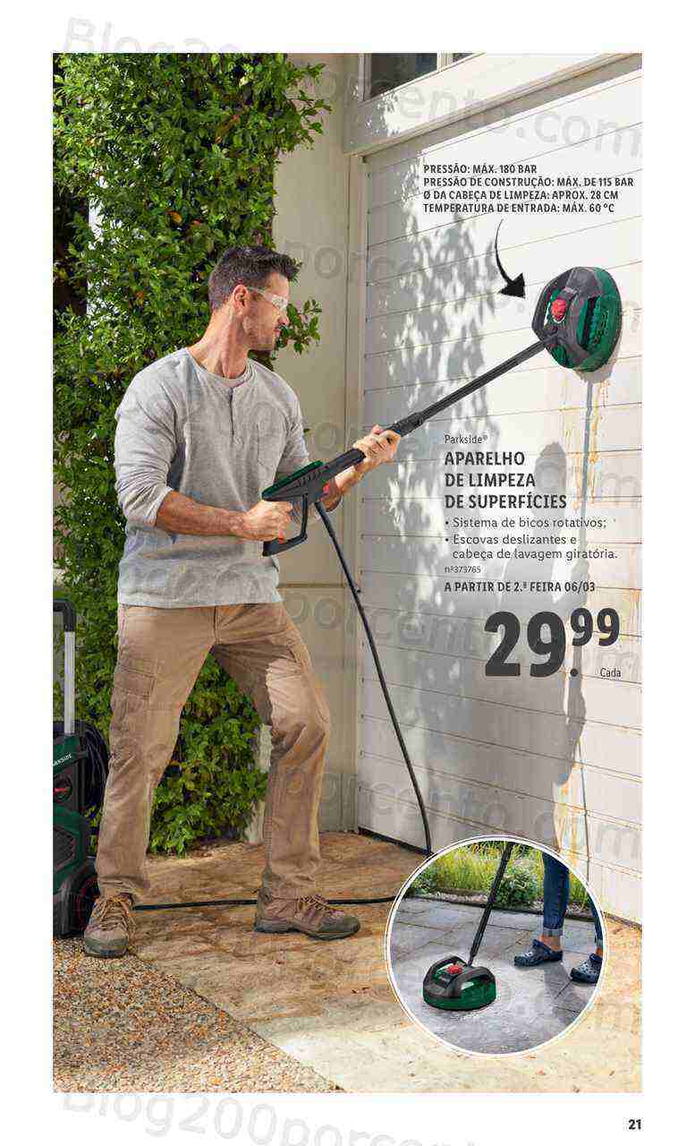 Antevisão Folheto LIDL Especial Jardim Promoções a partir de 2 março