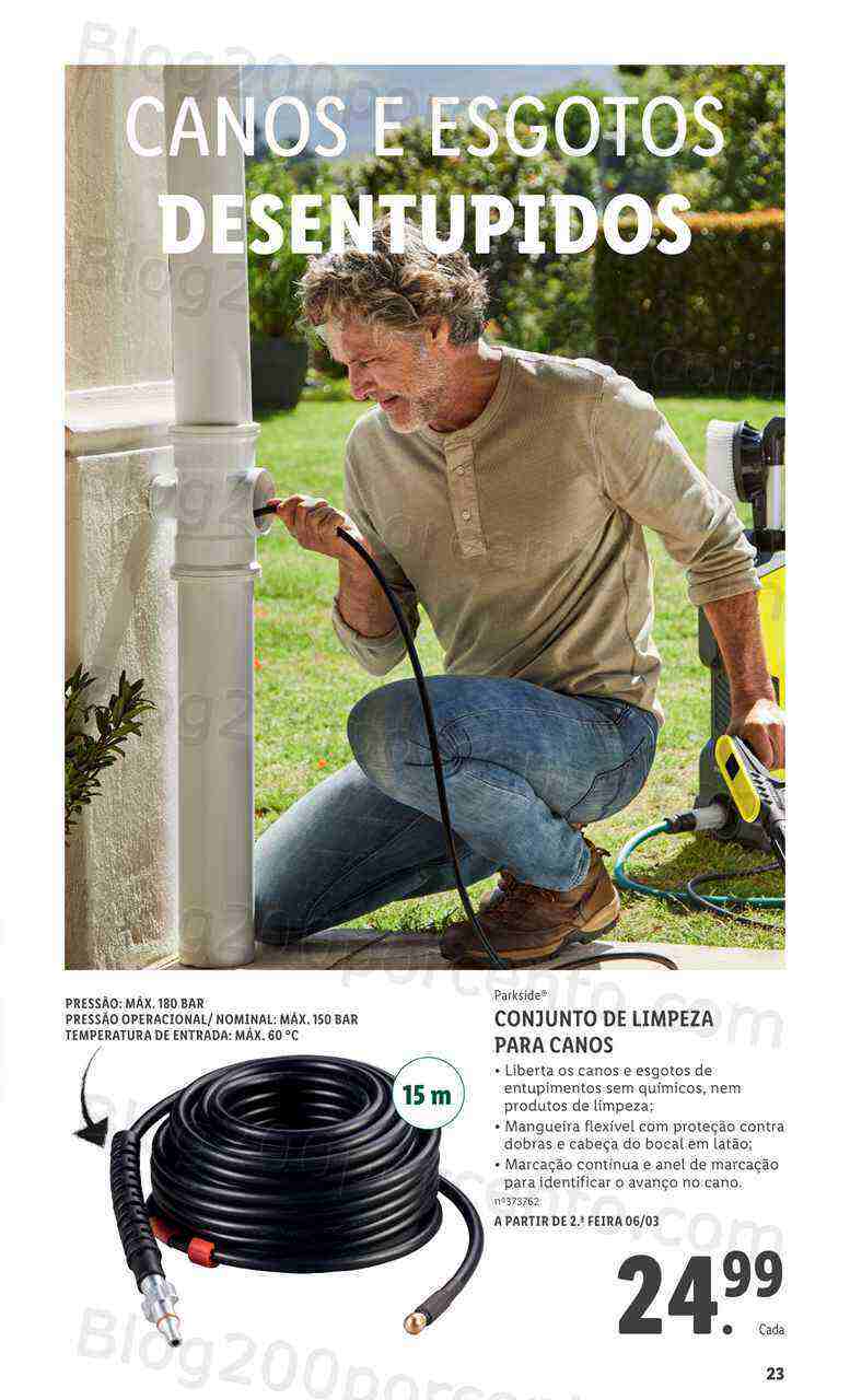 Antevisão Folheto LIDL Especial Jardim Promoções a partir de 2 março