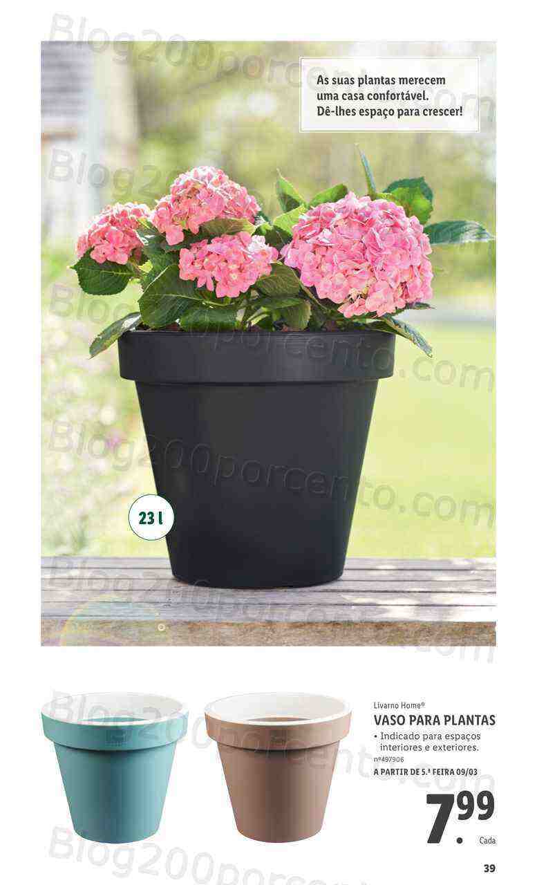 Antevisão Folheto LIDL Especial Jardim Promoções a partir de 2 março