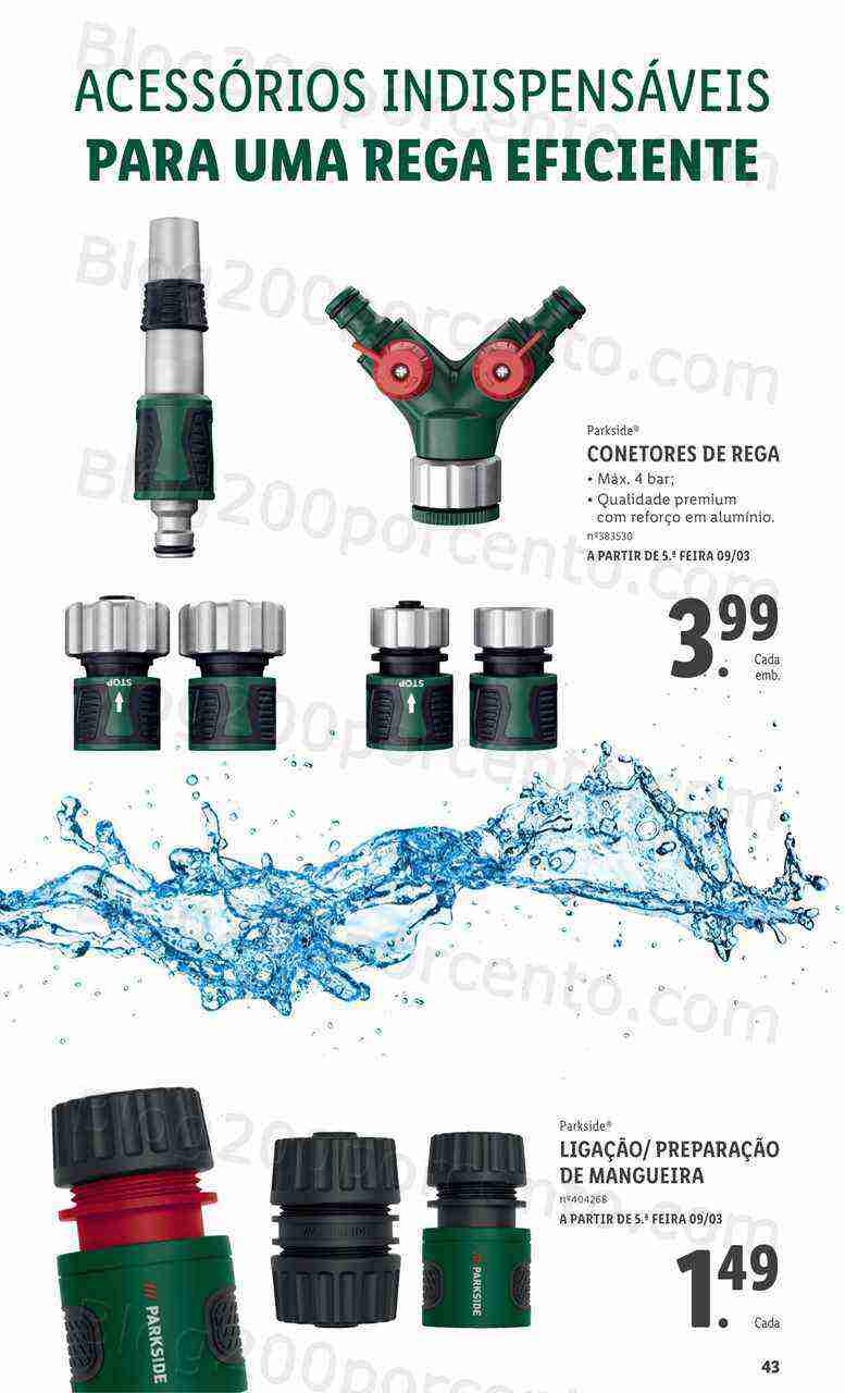 Antevisão Folheto LIDL Especial Jardim Promoções a partir de 2 março