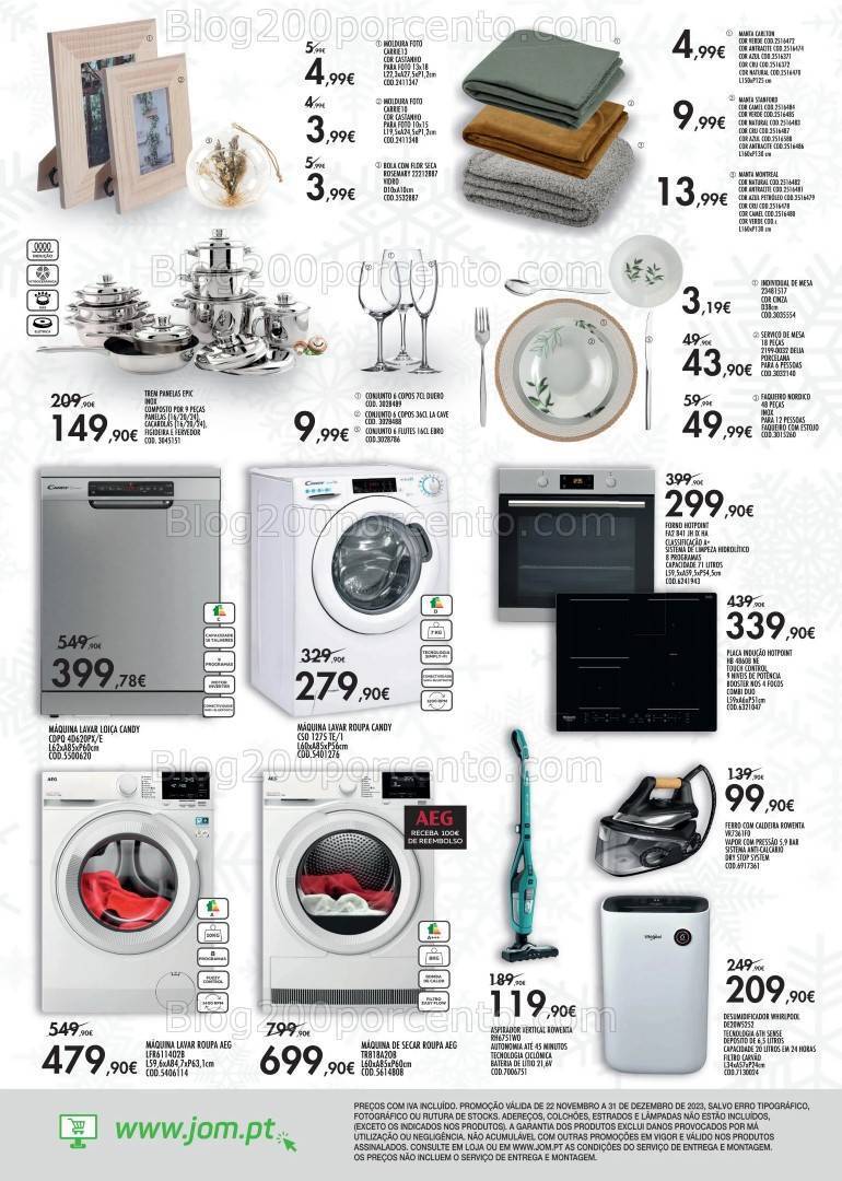 Antevisão Folheto JOM Natal Promoções de 22 novembro a 31 dezembro