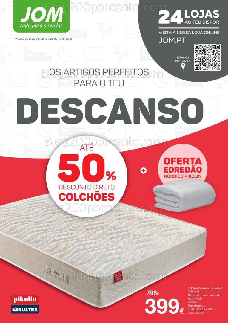 Antevisão Folheto JOM Promoções de 12 outubro a 30 novembro