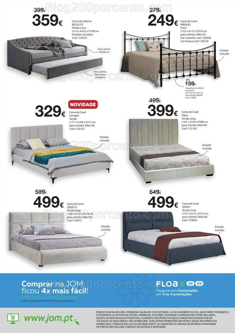 Antevisão Folheto JOM Promoções de 12 outubro a 30 novembro