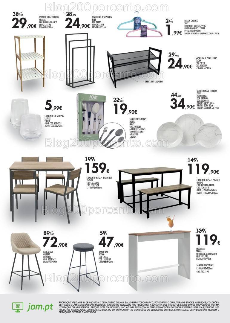 Antevisão Folheto JOM Regresso a Casa Promoções até 2 outubro