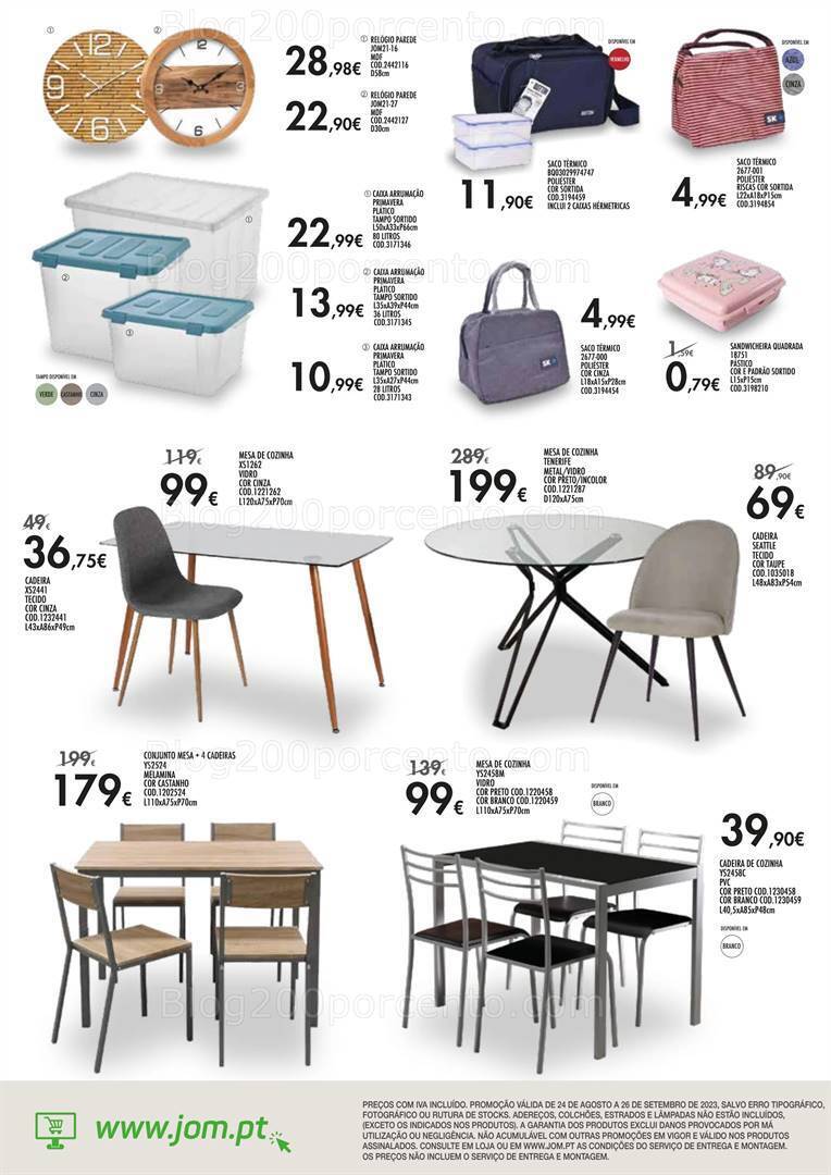 Antevisão Folheto JOM Regresso a Casa Promoções de 24 agosto a 26 setembro