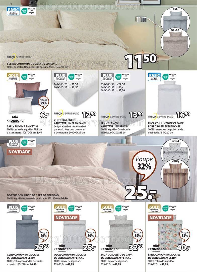 Antevisão Folheto JYSK Promoções de 14 setembro a 20 outubro