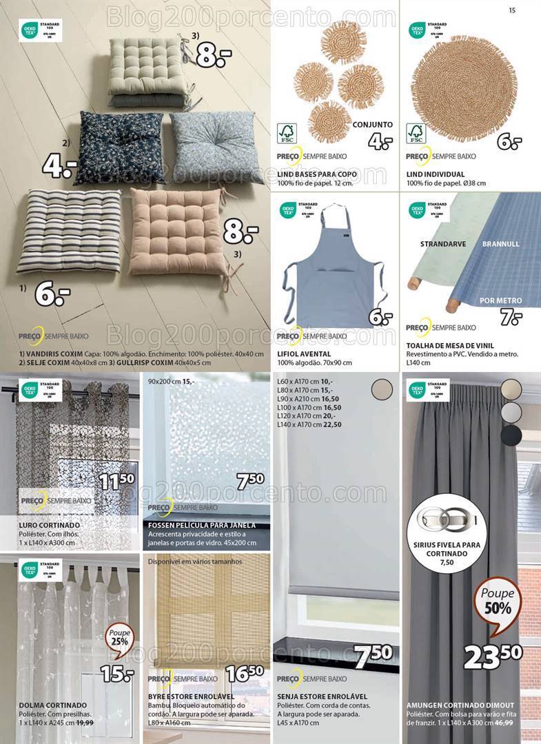 Antevisão Folheto JYSK Promoções de 14 setembro a 20 outubro