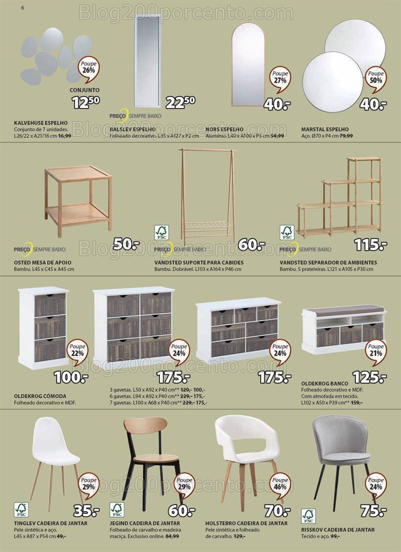 Antevisão Folheto JYSK Promoções de 14 setembro a 20 outubro