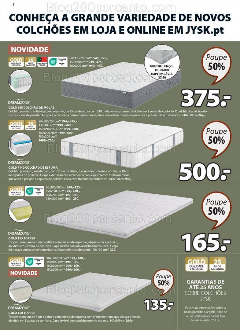 Antevisão Folheto JYSK Promoções de 14 setembro a 20 outubro