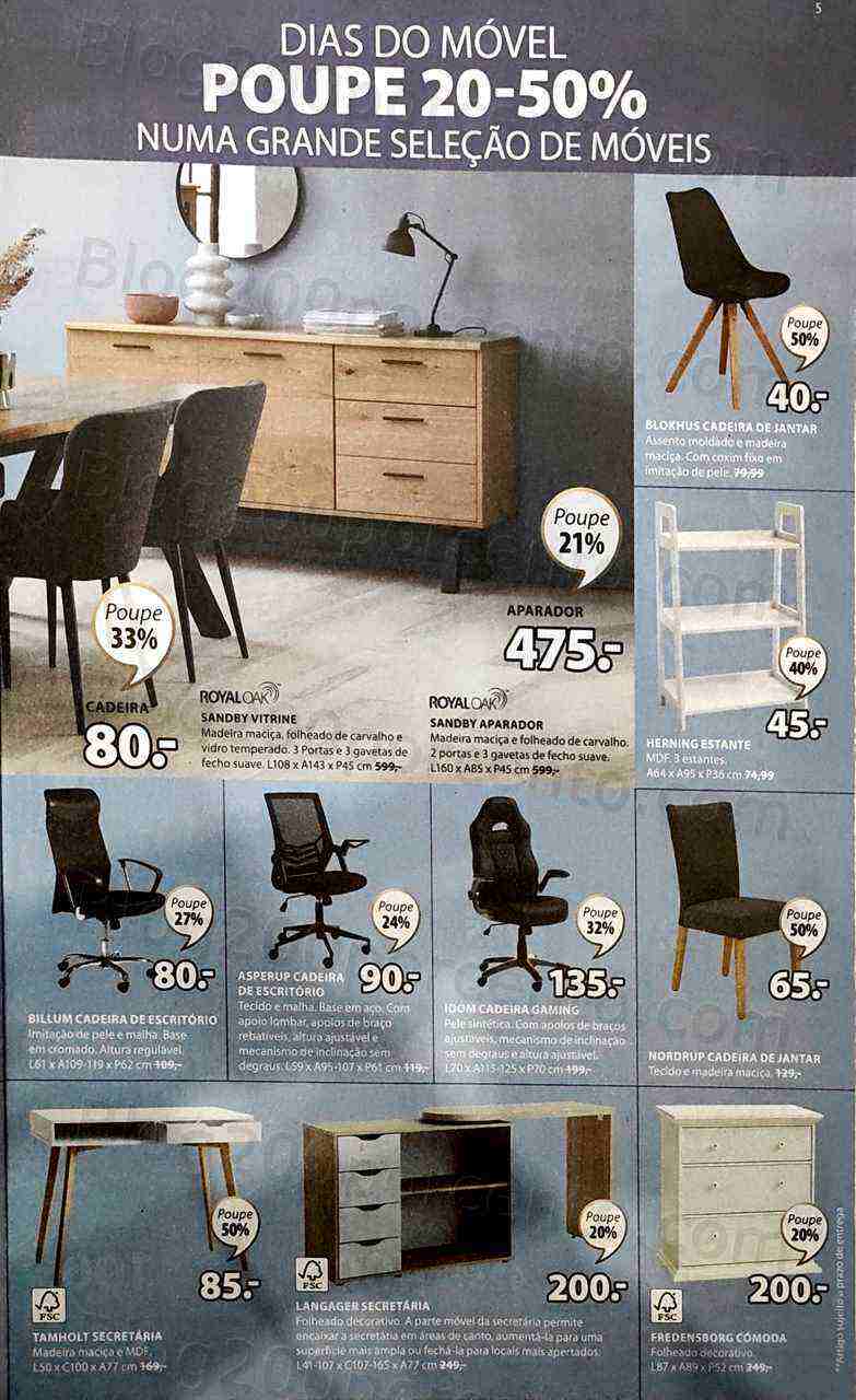 Antevisão Folheto JYSK Promoções de 2 a 8 março
