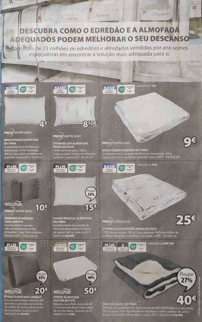 Antevisão Folheto JYSK Aniversário Promoções de 21 março a 14 abril