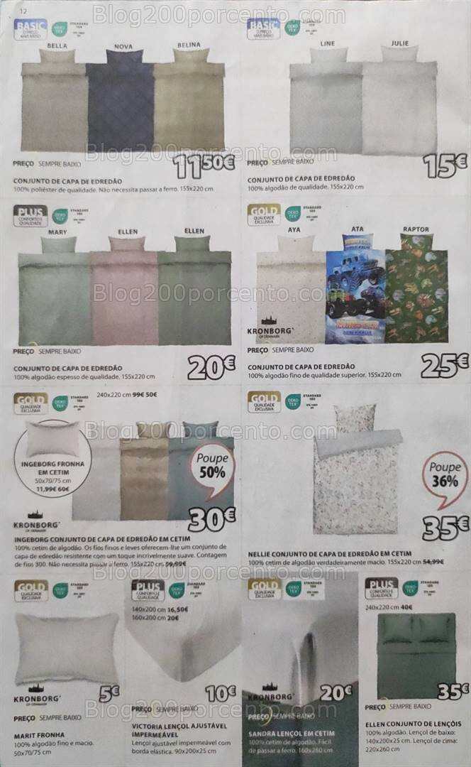 Antevisão Folheto JYSK Aniversário Promoções de 21 março a 14 abril