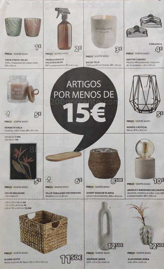 Antevisão Folheto JYSK Aniversário Promoções de 21 março a 14 abril