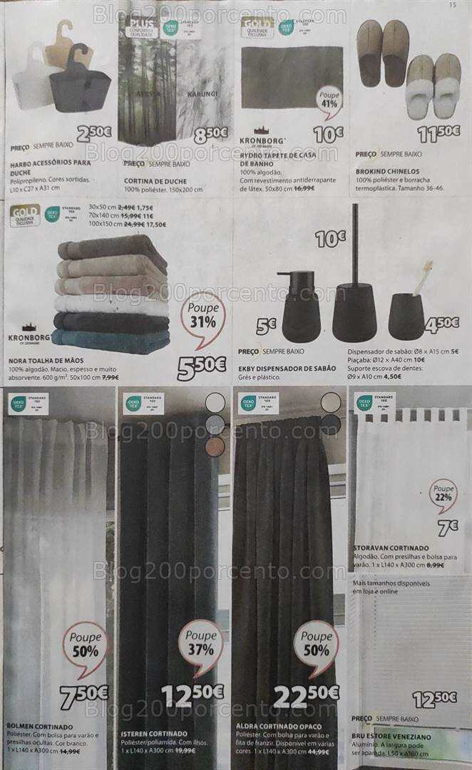 Antevisão Folheto JYSK Aniversário Promoções de 21 março a 14 abril