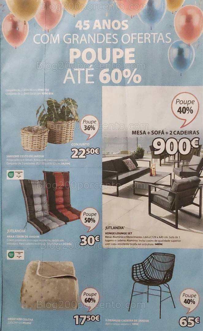 Antevisão Folheto JYSK Aniversário Promoções de 21 março a 14 abril