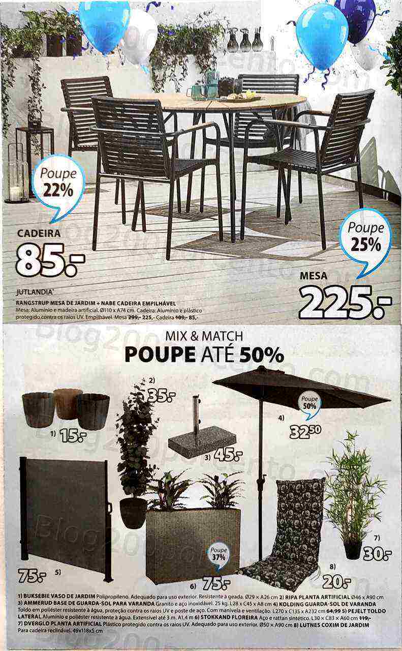 Antevisão Folheto JYSK Aniversário Promoções de 30 março a 16 abril