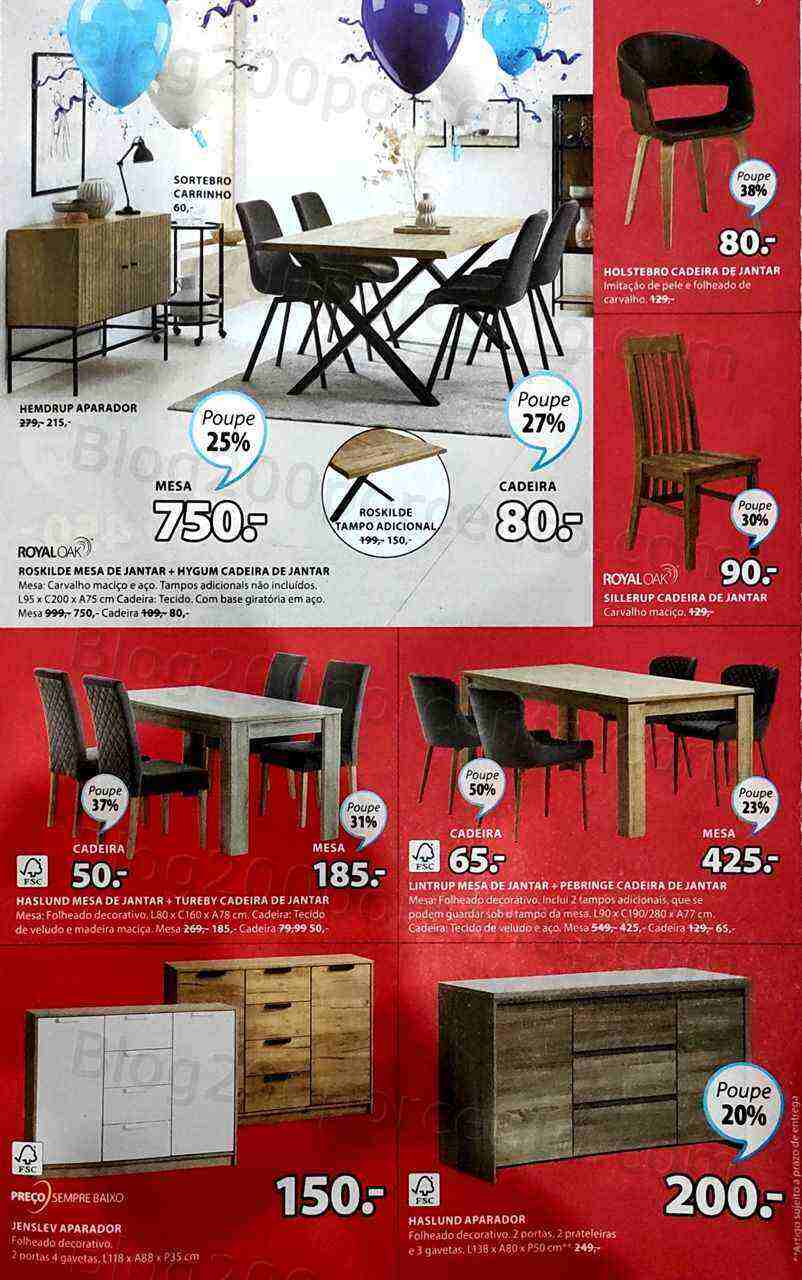 Antevisão Folheto JYSK Aniversário Promoções de 30 março a 16 abril