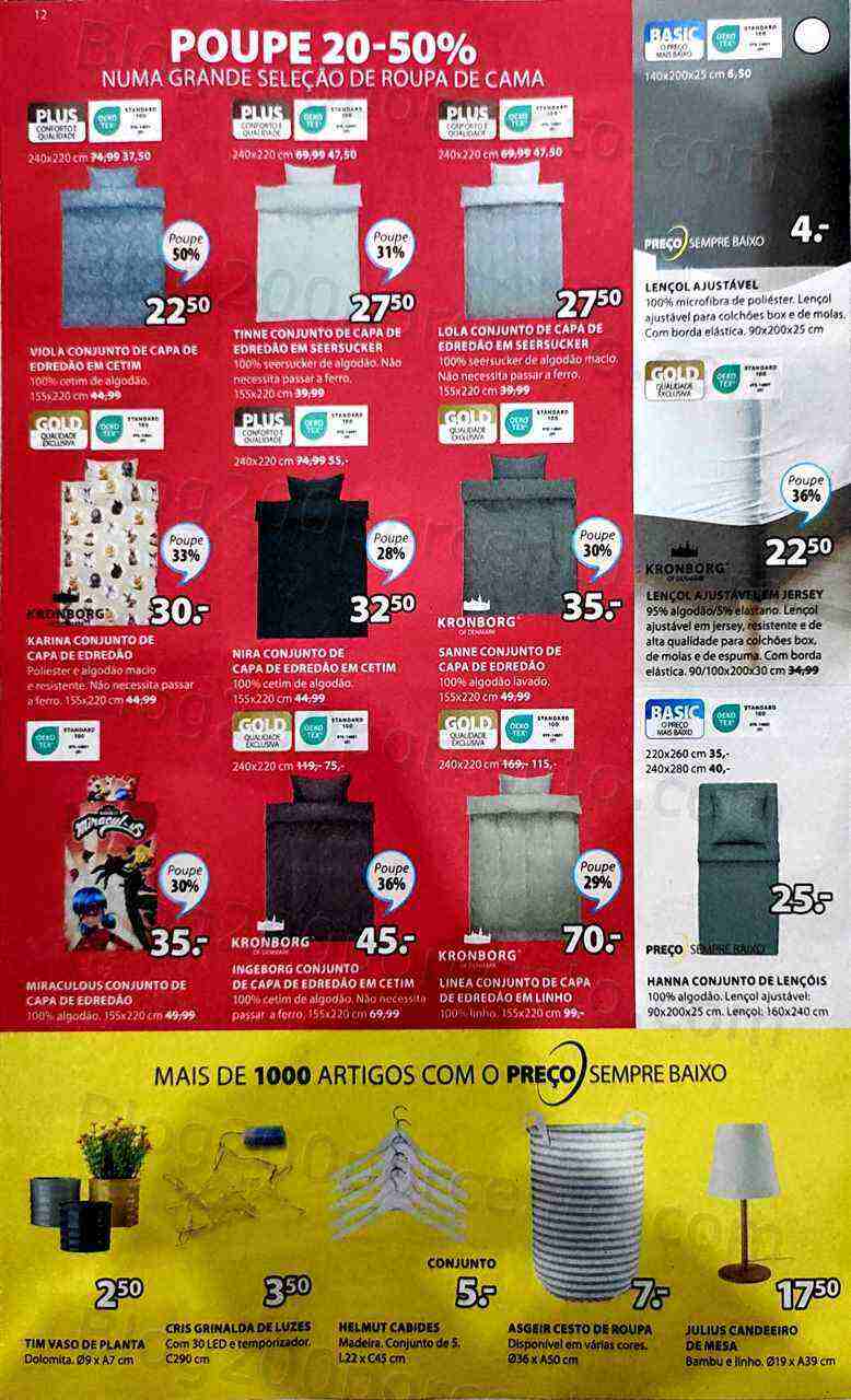 Antevisão Folheto JYSK Promoções de 6 a 16 abril