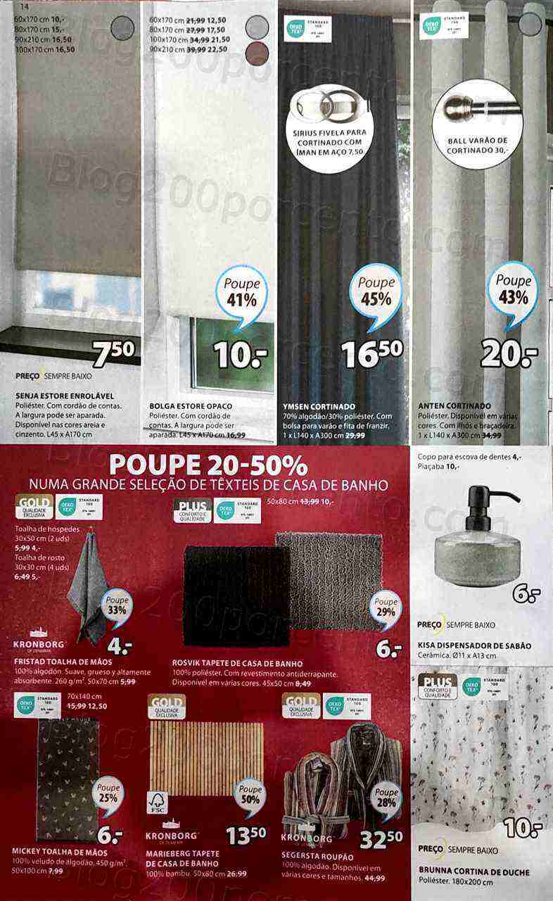 Antevisão Folheto JYSK Promoções de 6 a 16 abril
