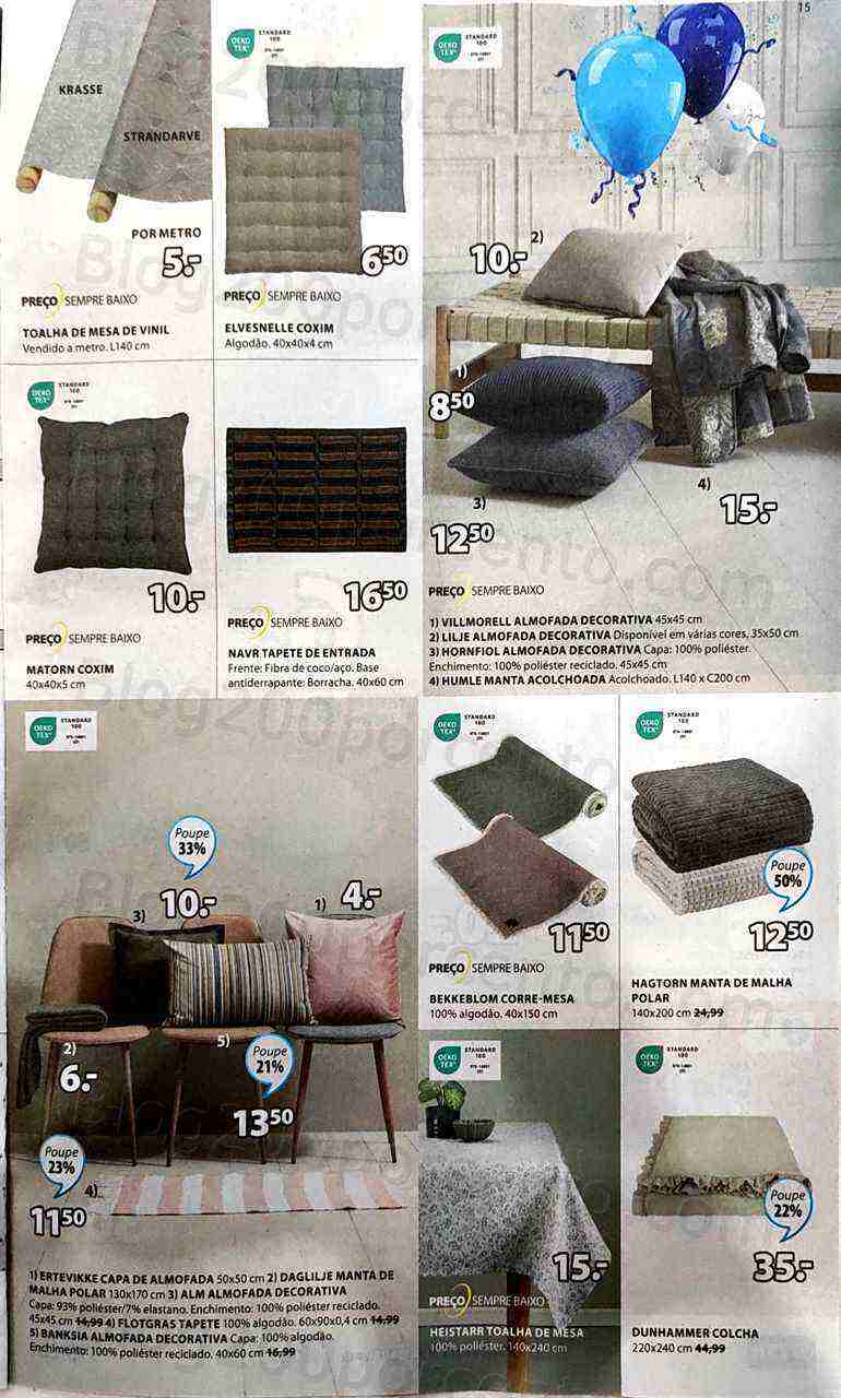 Antevisão Folheto JYSK Promoções de 6 a 16 abril