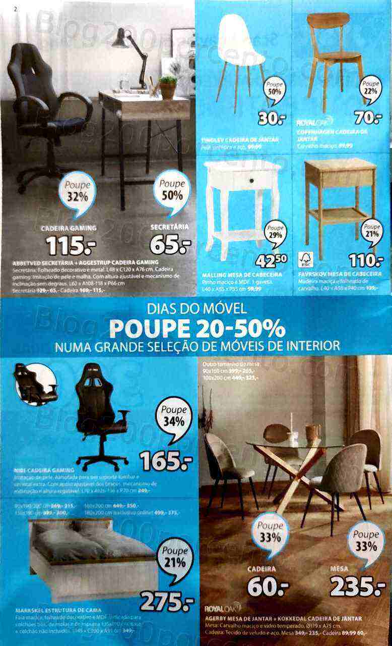 Antevisão Folheto JYSK Promoções de 6 a 16 abril