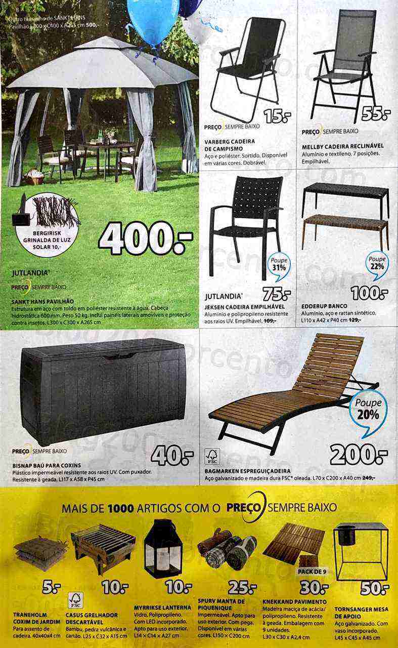 Antevisão Folheto JYSK Promoções de 6 a 16 abril