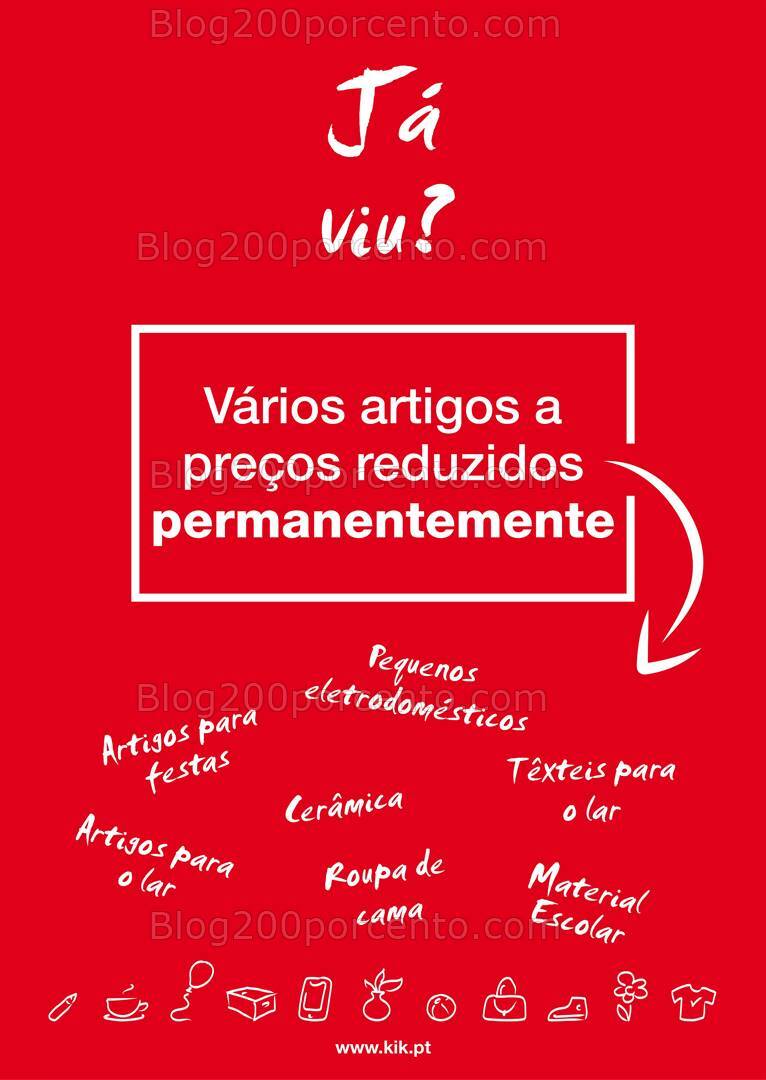 Antevisão Folheto KIK Natal Promoções a partir de 18 novembro