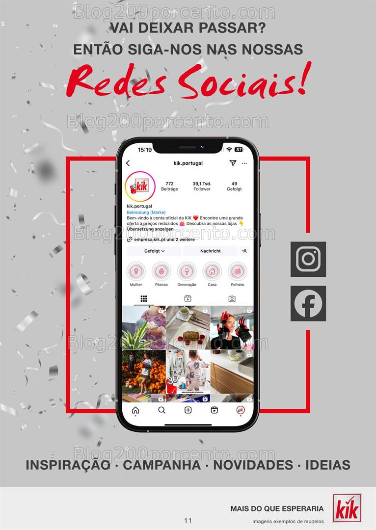 Antevisão Folheto KIK Promoções a partir de 13 janeiro