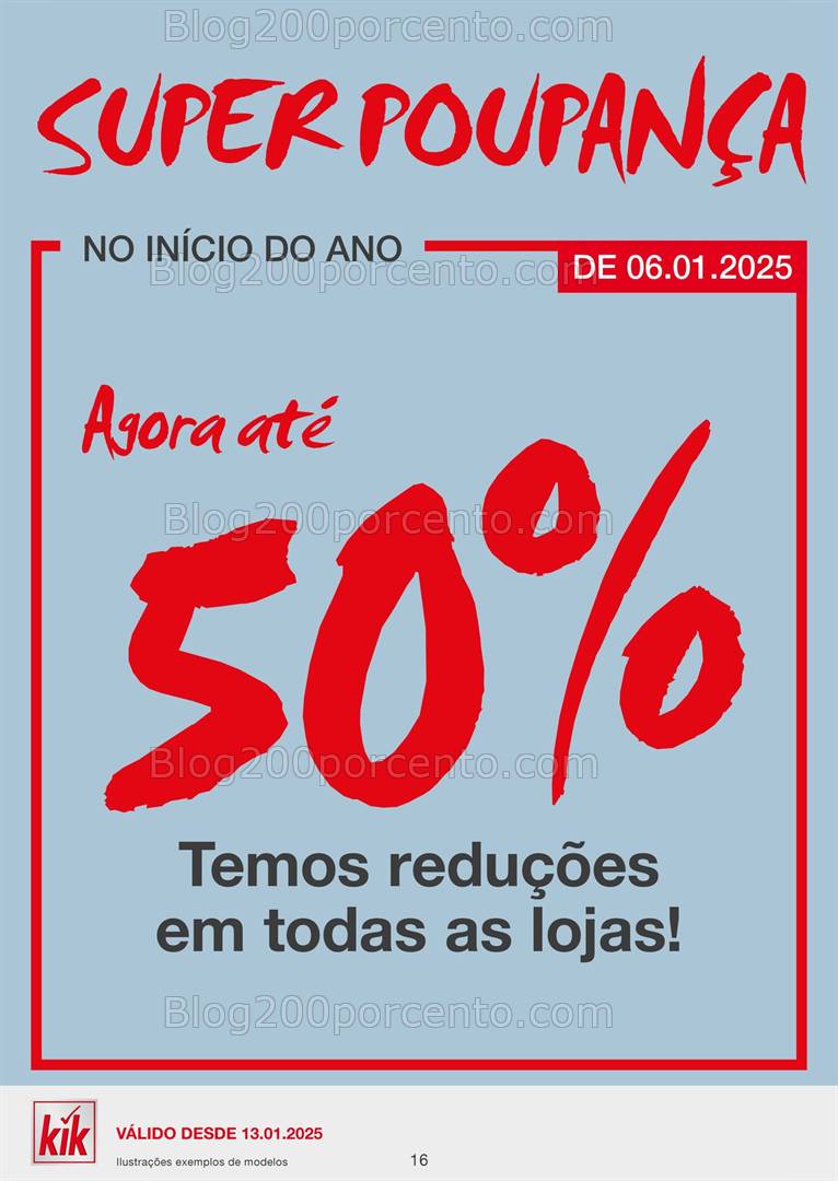 Antevisão Folheto KIK Promoções a partir de 13 janeiro