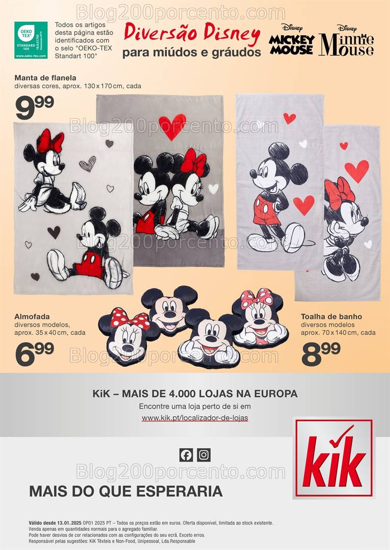 Antevisão Folheto KIK Promoções a partir de 13 janeiro