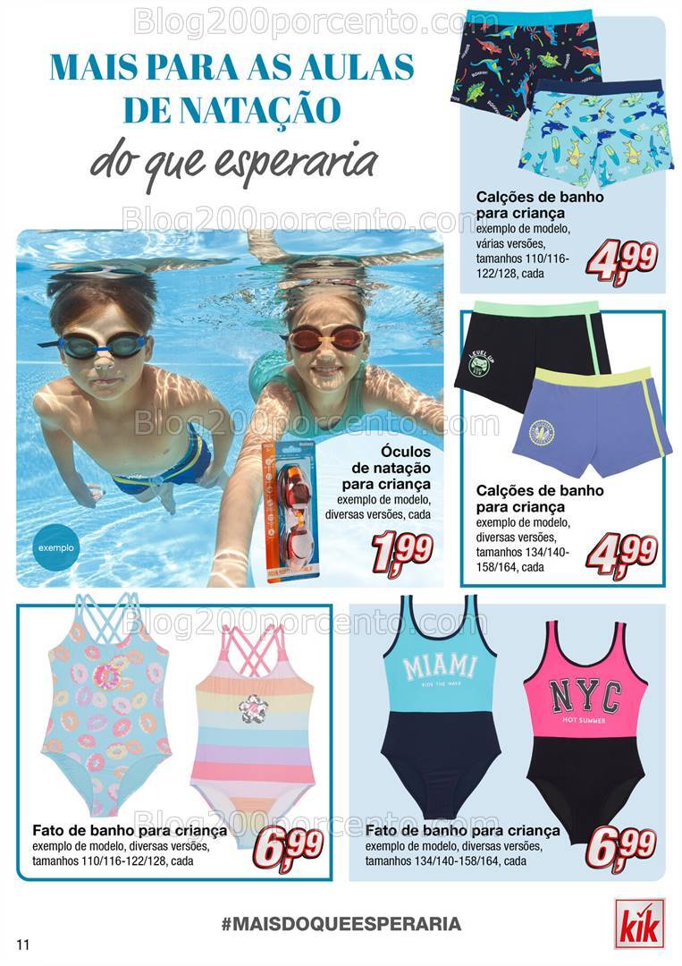 Antevisão Folheto KIK Regresso às Aulas Promoções a partir de 19 agosto