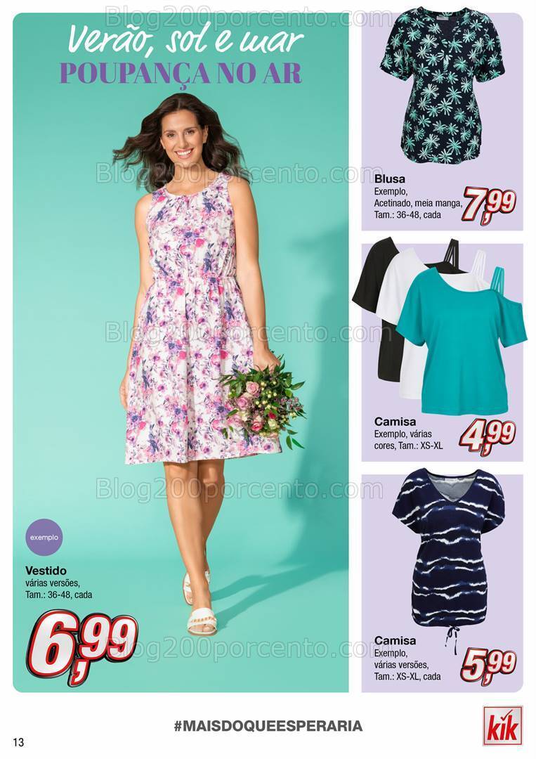 Antevisão Folheto KIK Verão Promoções a partir de 10 junho