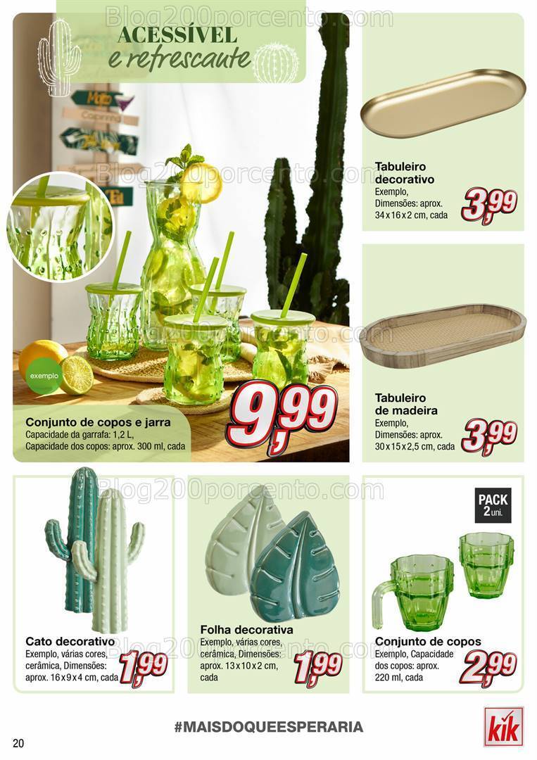 Antevisão Folheto KIK Verão Promoções a partir de 10 junho