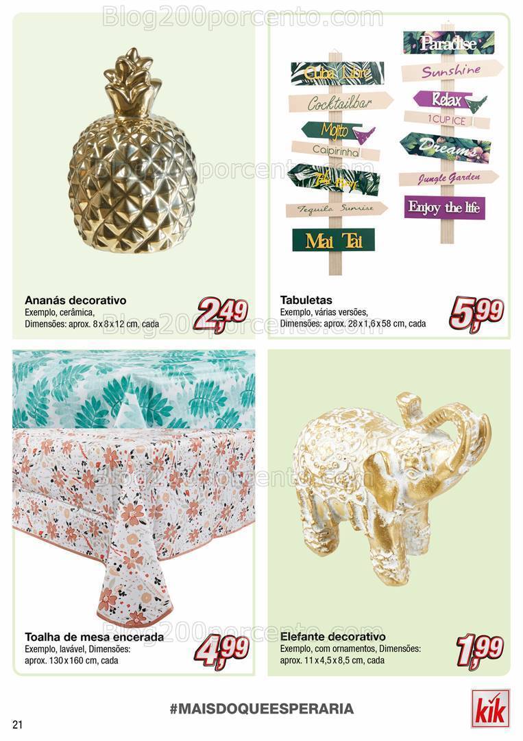 Antevisão Folheto KIK Verão Promoções a partir de 10 junho