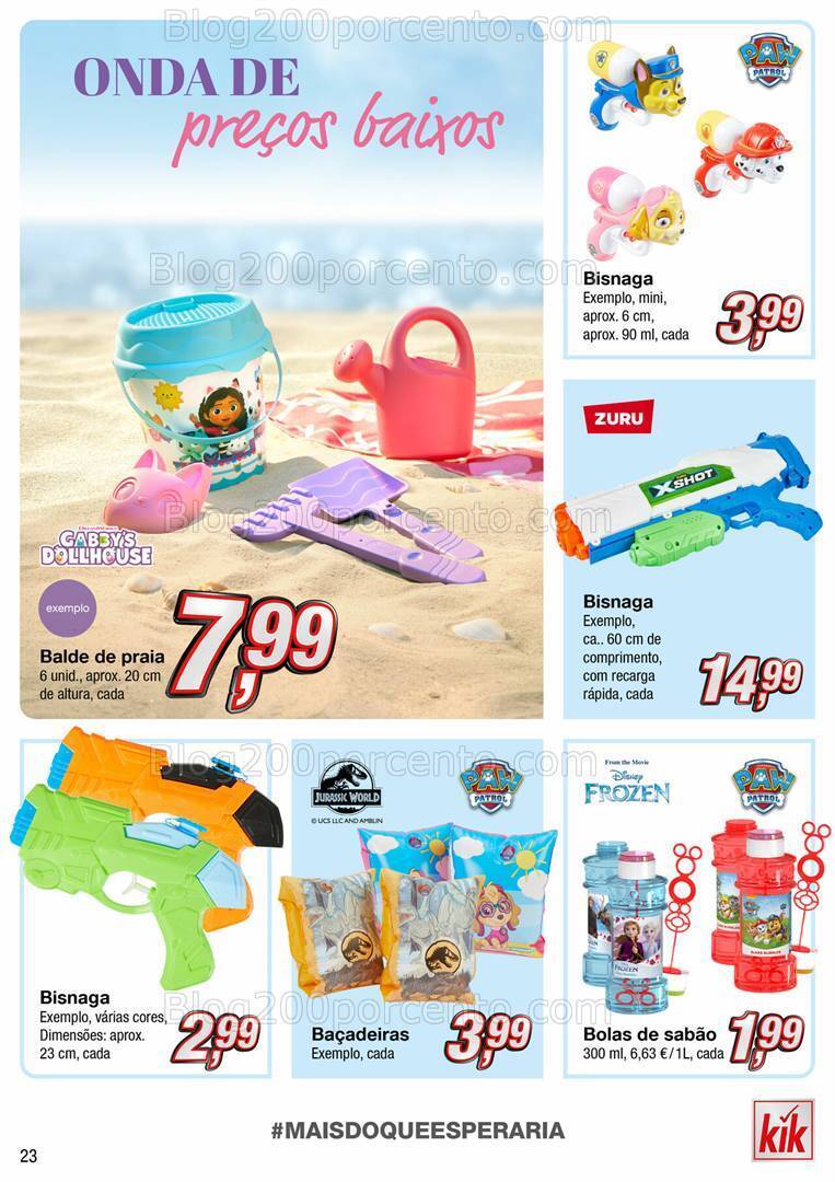 Antevisão Folheto KIK Verão Promoções a partir de 10 junho