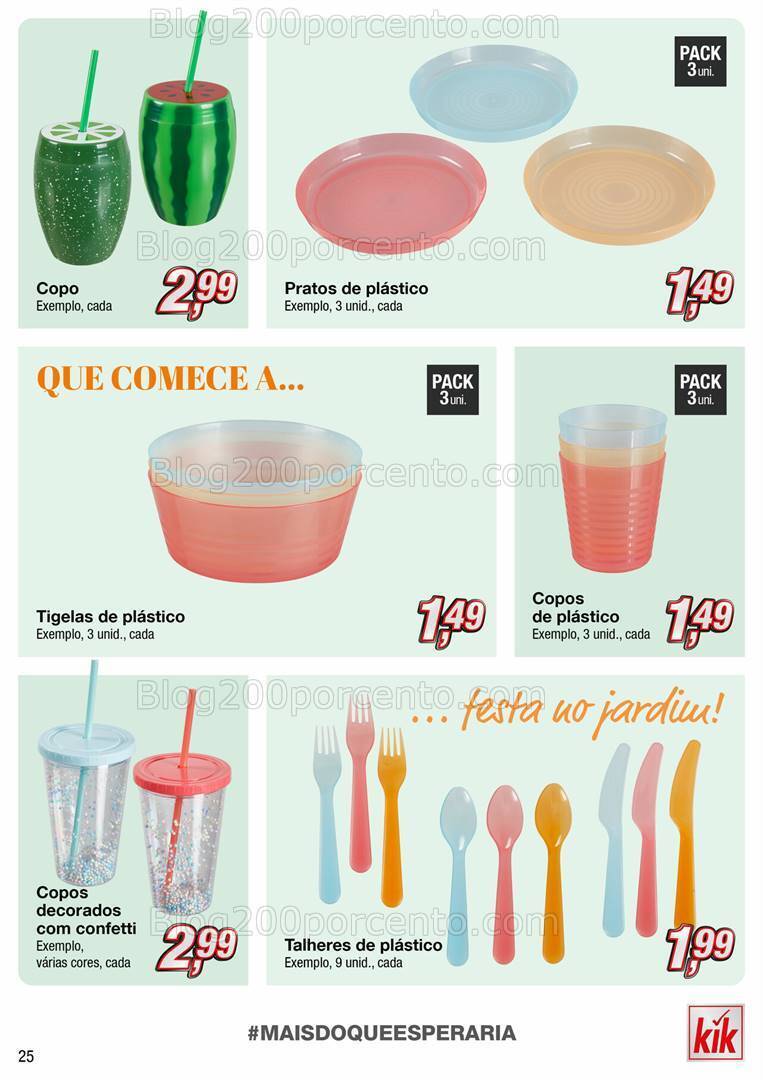 Antevisão Folheto KIK Verão Promoções a partir de 10 junho