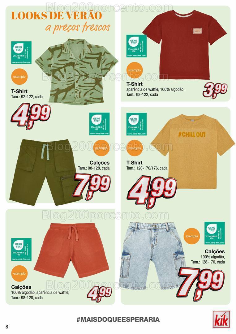 Antevisão Folheto KIK Verão Promoções a partir de 10 junho