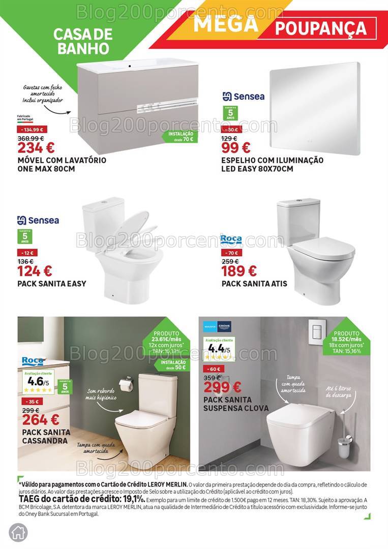 Antevisão Folheto LEROY MERLIN Promoções de 22 agosto a 24 setembro