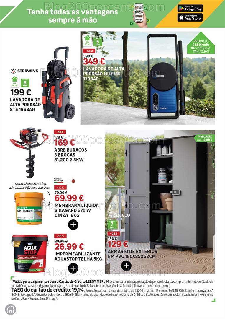 Antevisão Folheto LEROY MERLIN Promoções de 22 agosto a 24 setembro