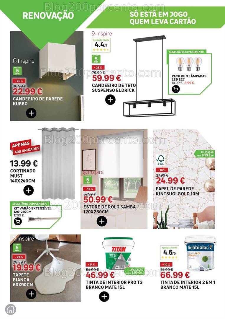 Antevisão Folheto LEROY MERLIN Promoções de 22 agosto a 24 setembro