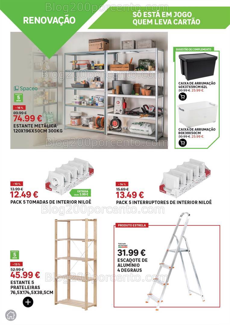 Antevisão Folheto LEROY MERLIN Promoções de 22 agosto a 24 setembro