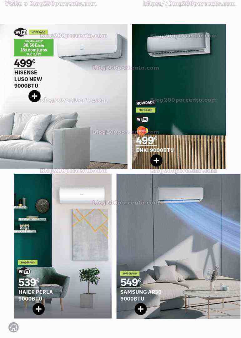 Antevisão Folheto LEROY MERLIN Especial Climatização Promoções até 9 agosto