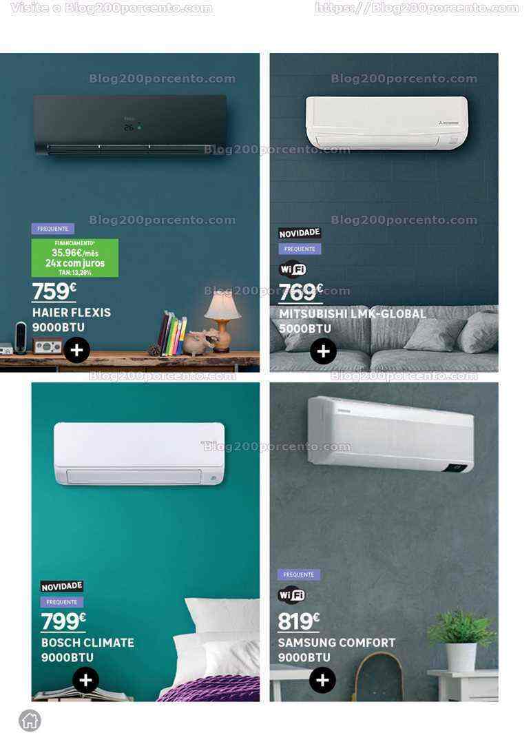 Antevisão Folheto LEROY MERLIN Especial Climatização Promoções até 9 agosto